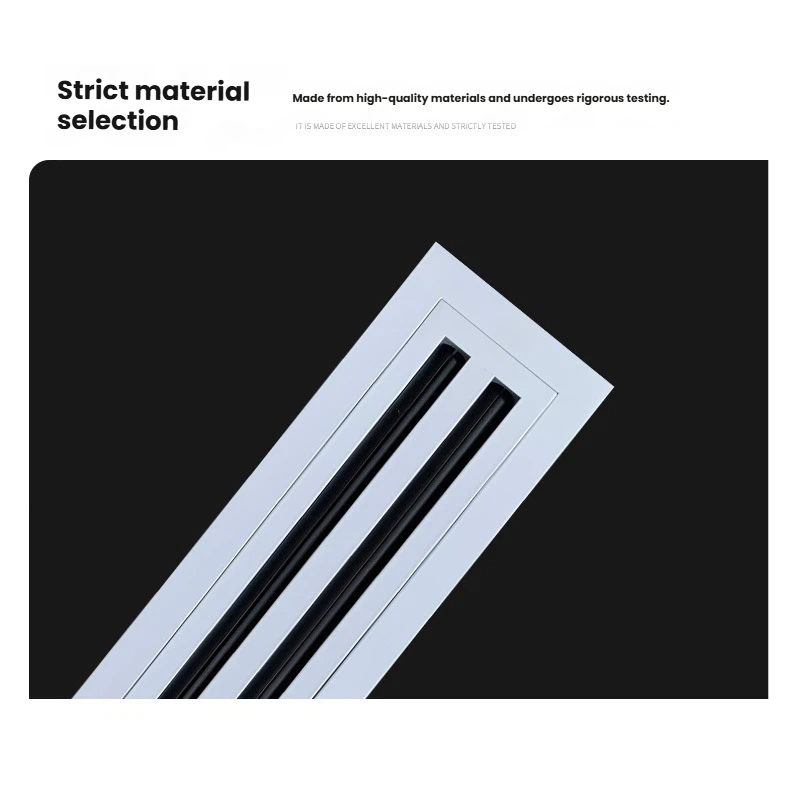 Vertiefte lineare Slot Diffusor