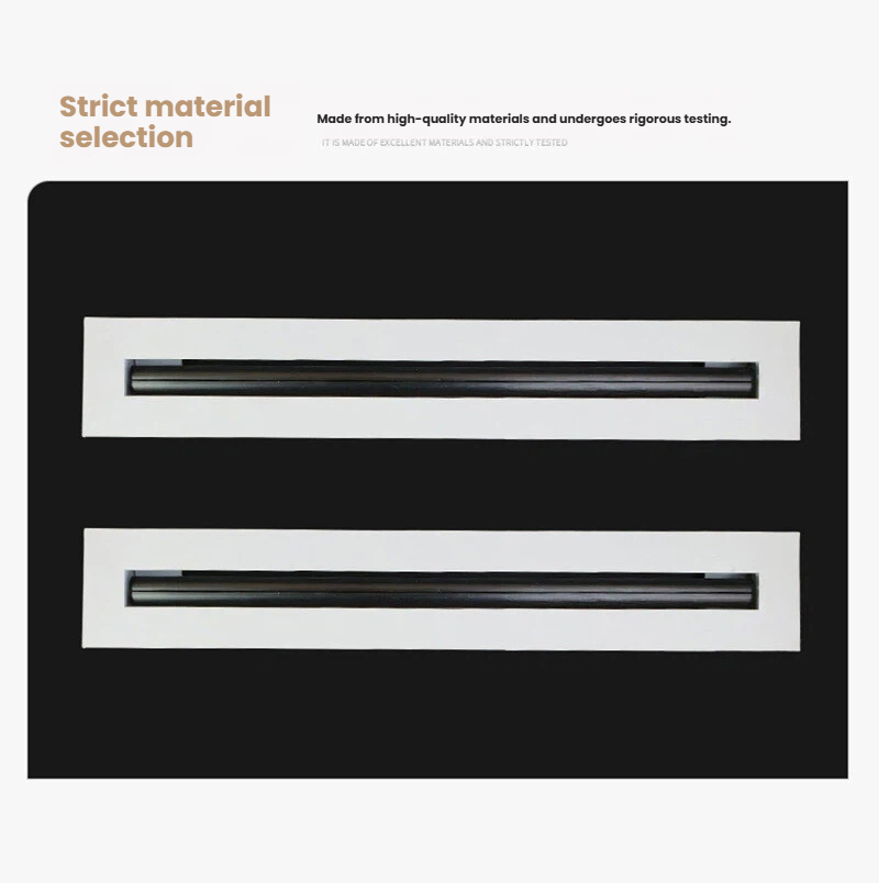 Linearer Slot-Diffusor mit einem Slot