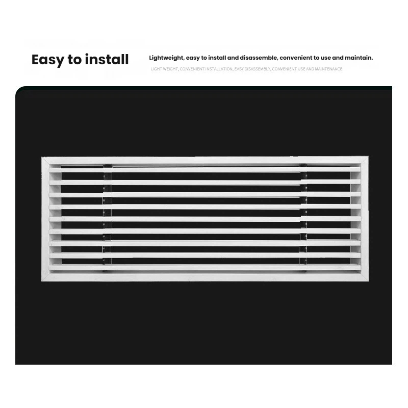 Linearer Lüfter Kühlergrill