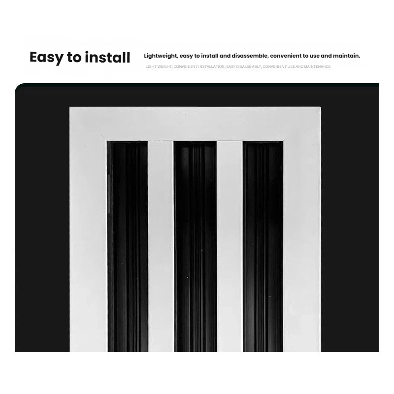 Verstellbarer linearer 3-Bar-Kühlergrill