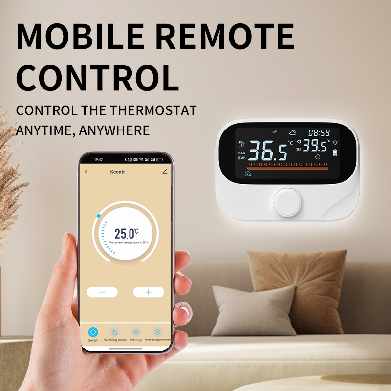 Tuya WLAN-Smart-Heizungsregler mit umschaltbarem °C/°F-Display