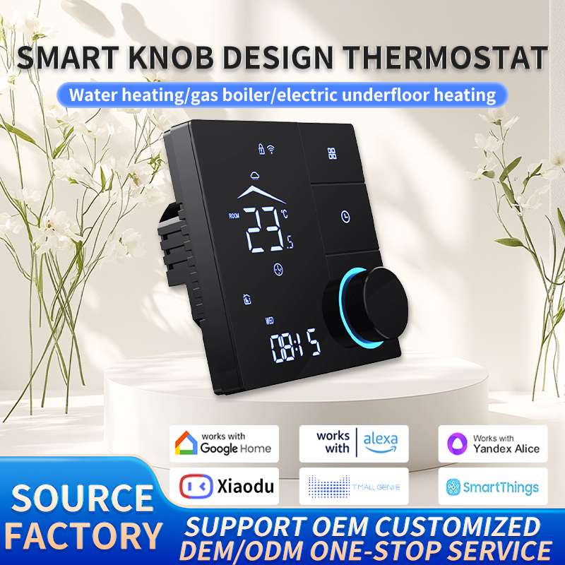 SDM9 LED-Knopf betriebener Thermostat