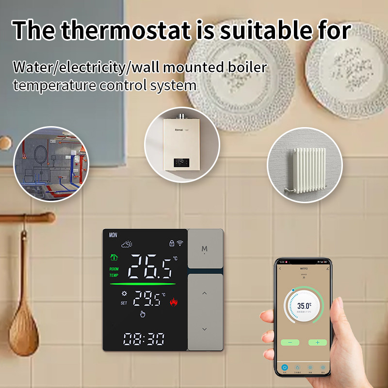 SDM5 LED-Knopf-Thermostat