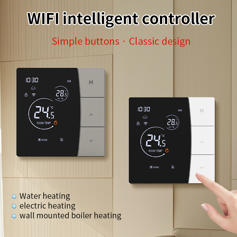 SDM6 LED-Knopf-Thermostat