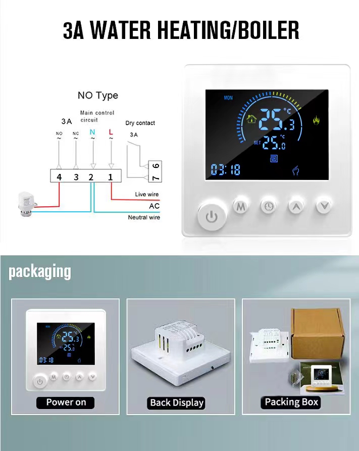 Modell K1M Knopf WiFi Thermostat