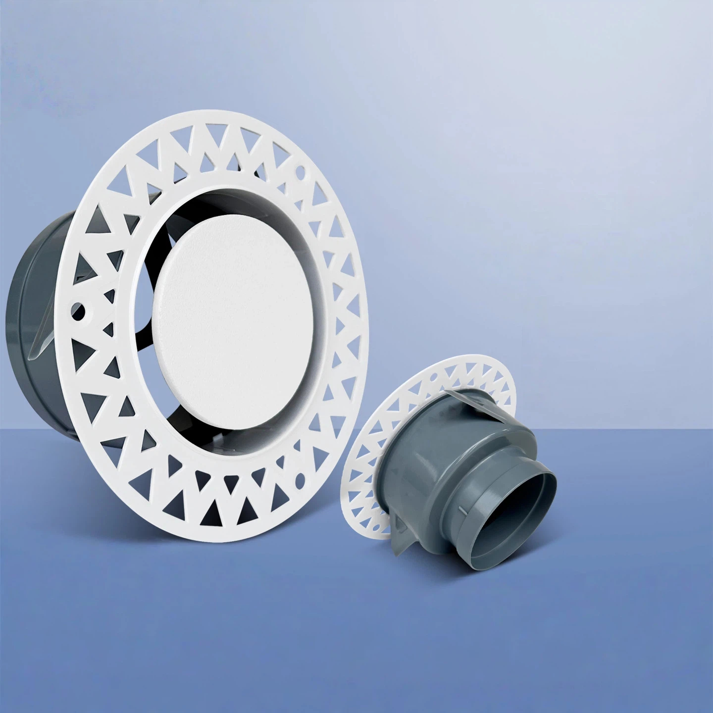 Einstellbarer runder Luft diffusor
